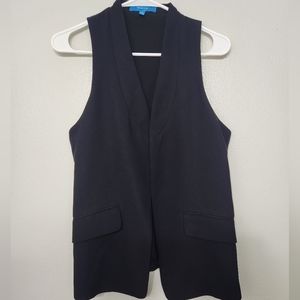 DEREK LAM Double Button Flap Detail Blazer Vest